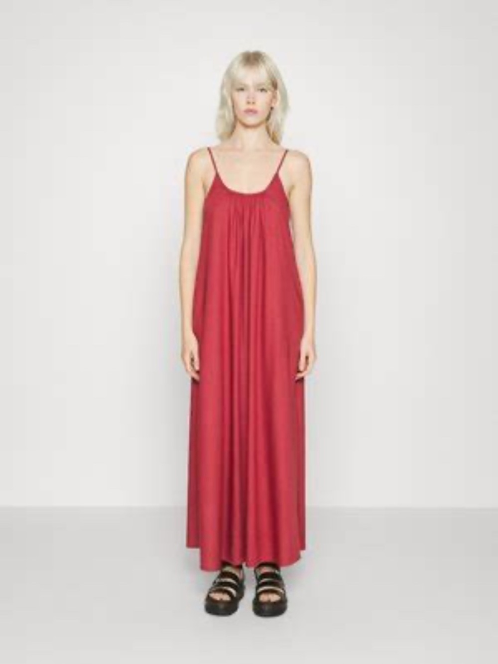 Vero Moda Cotton Burgundy Slipdress M